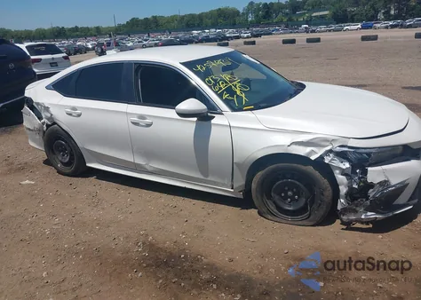 2024 Honda Civic Lx из США, поврежденный, VIN 2HGFE2F28RH537449